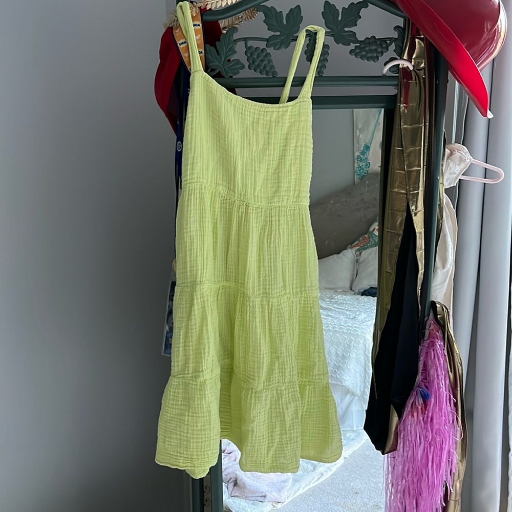 s.edge green flowy dress